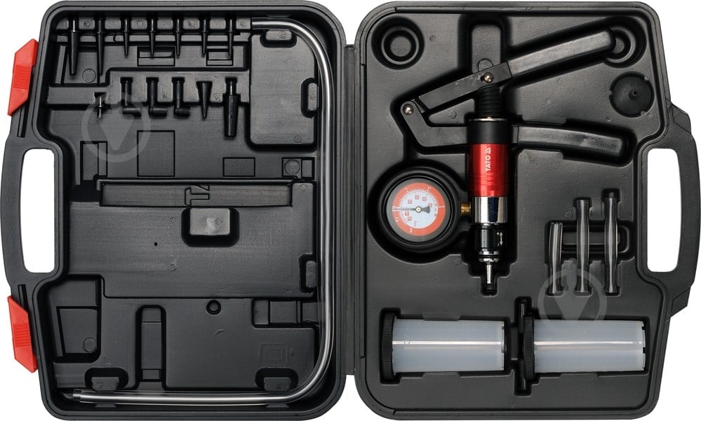 Ручная помпа вакуумная с принадлежностями 22 предмета YATO YT-0674 - фото 2