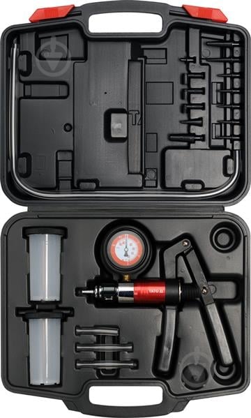 Ручная помпа вакуумная с принадлежностями 22 предмета YATO YT-0674 - фото 1