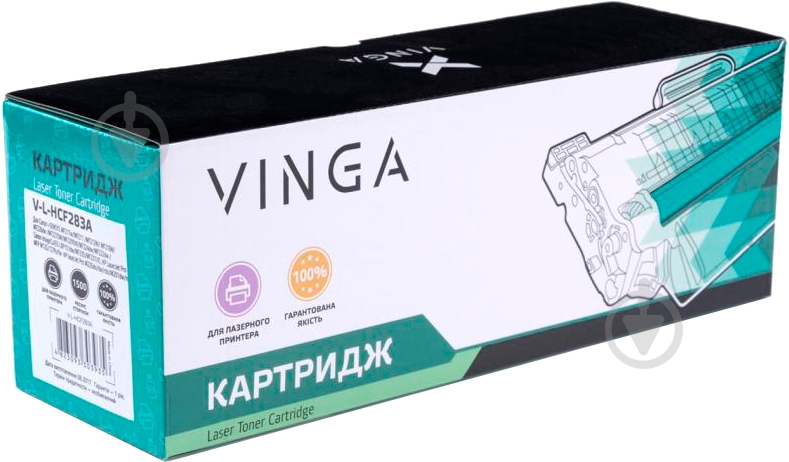 Картридж HP CF283A (V-L-HCF283A) - фото 8