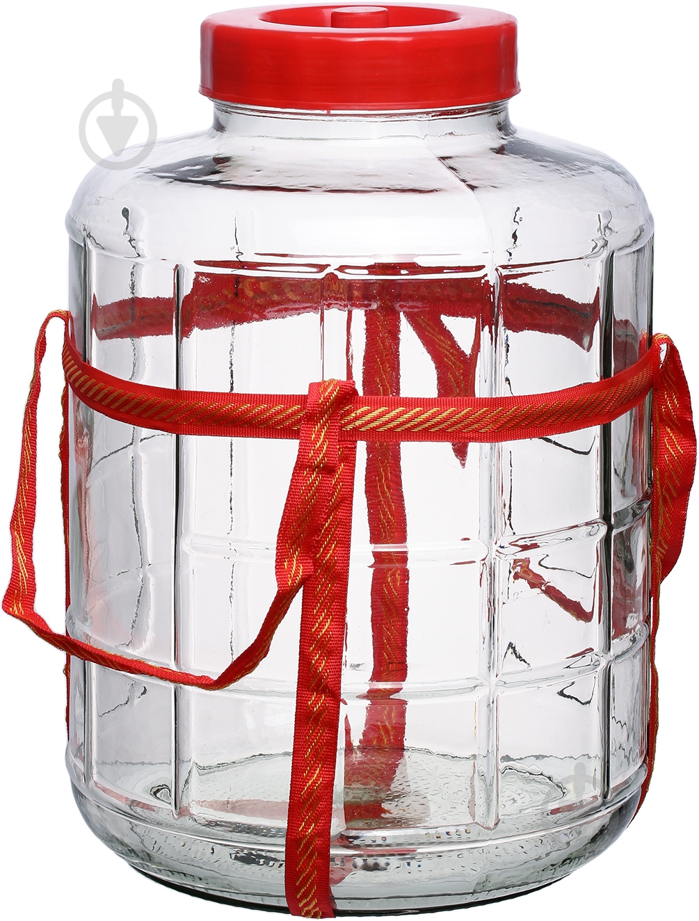 Бутыль стеклянный с крышкой 25 л GL-70/25 - фото 1 Бутыль стеклянный с крышкой 25 л GL-70/25 - фото 1