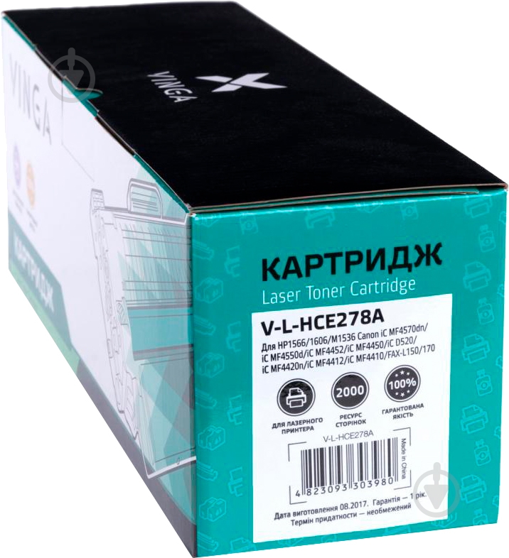 Картридж Vinga HP CE278A (V-L-HCE278A) - фото 8