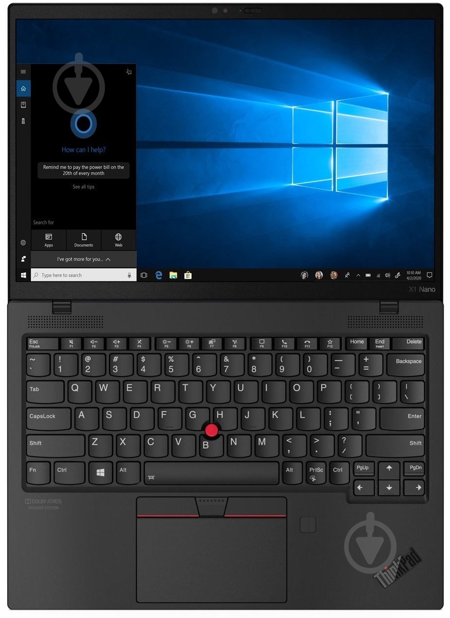 Ноутбук Lenovo ThinkPad X1 Nano 13 (20UN005SRT) black - фото 4 Ноутбук Lenovo ThinkPad X1 Nano 13 (20UN005SRT) black - фото 4