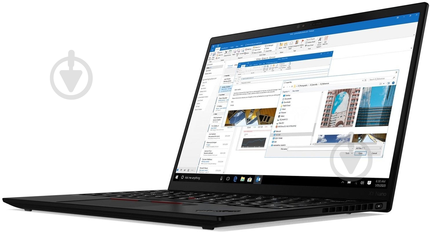 Ноутбук Lenovo ThinkPad X1 Nano 13 (20UN005SRT) black - фото 9 Ноутбук Lenovo ThinkPad X1 Nano 13 (20UN005SRT) black - фото 9