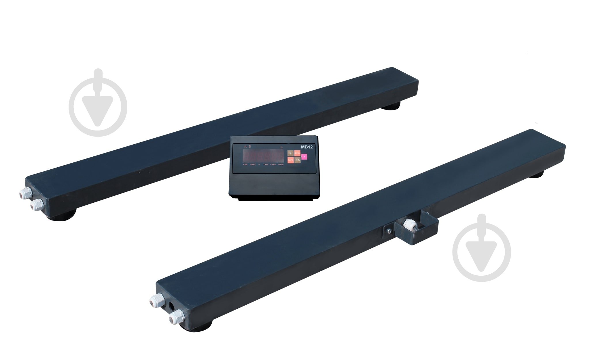 Весы ЗЕВС стержневые (балочные) ВПЕ (ZEUS)-300 кг, пл. 1200х100 мм, ин. A12Е (LED) ТМ ЗЕВС с Wi-Fi - фото 1