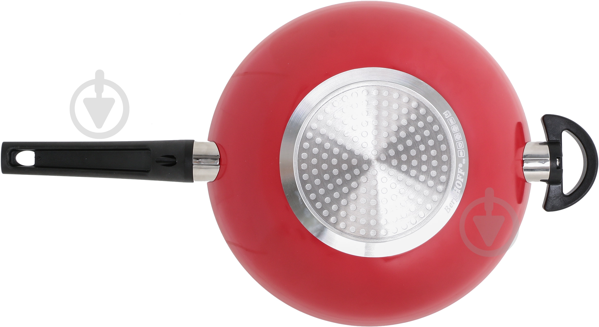 Сковорода wok BergHOFF Eclipse 3,2 л червоний - фото 3