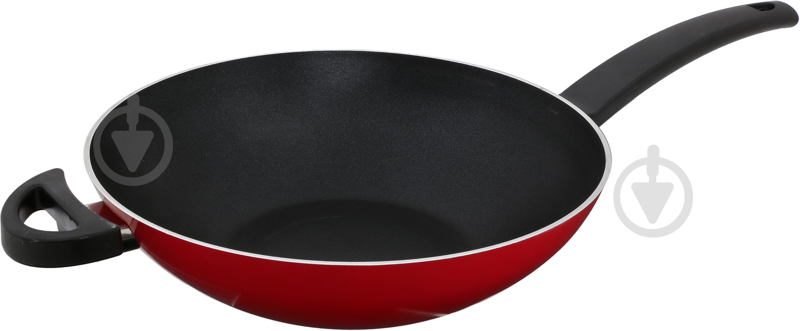 Сковорода wok BergHOFF Eclipse 3,2 л червоний - фото 1
