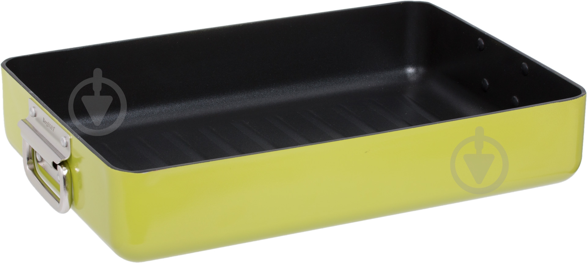 Противень BergHOFF Eclipse 44,5x25,5x7 см зеленый - фото 1