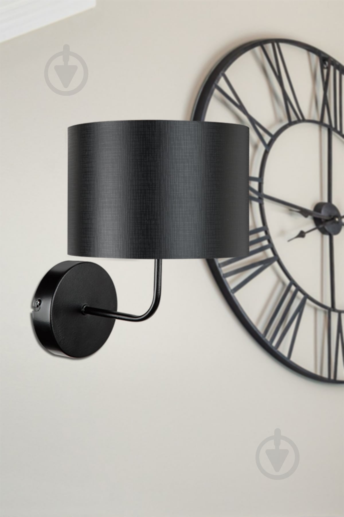 ВИТРИНА! Бра Nora 1x60 Вт E27 черный MDL.4803 - фото 3