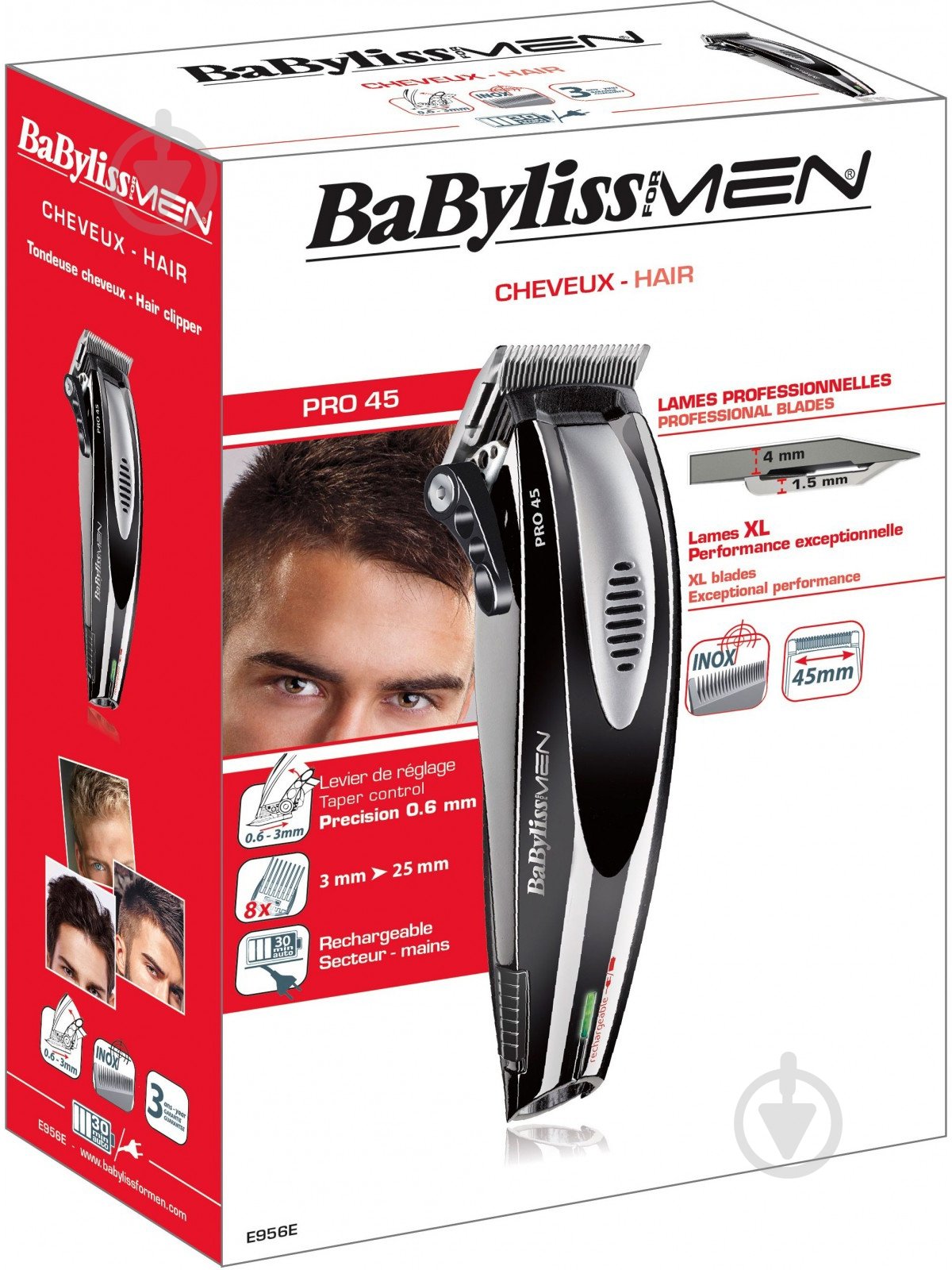Машинка для стрижки BaByliss Е956E - фото 2