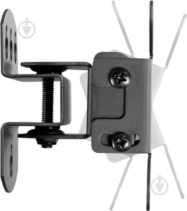 Крепление для телевизора Brateck LCD-501N поворотно-наклонные 13"-32" черный - фото 4