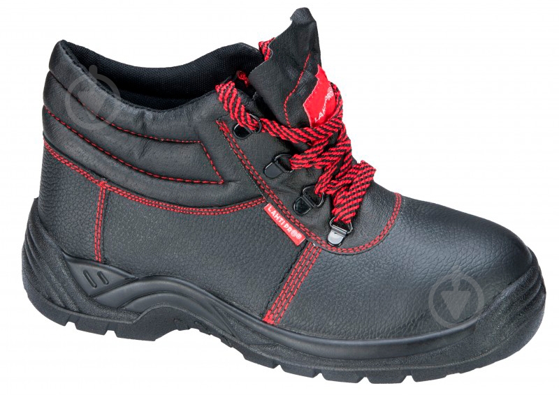 Ботинки рабочие Lahti Pro р.45 L3010145 черный с красным - фото 3
