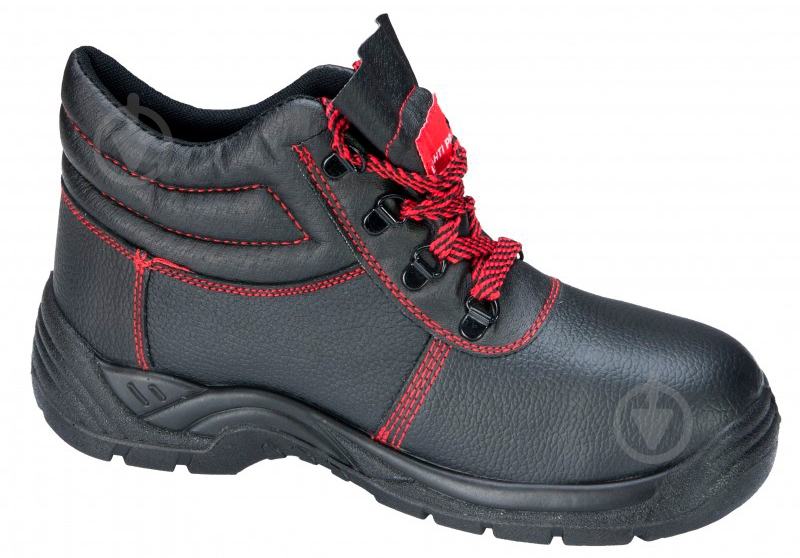Ботинки рабочие Lahti Pro р.45 L3010145 черный с красным - фото 4