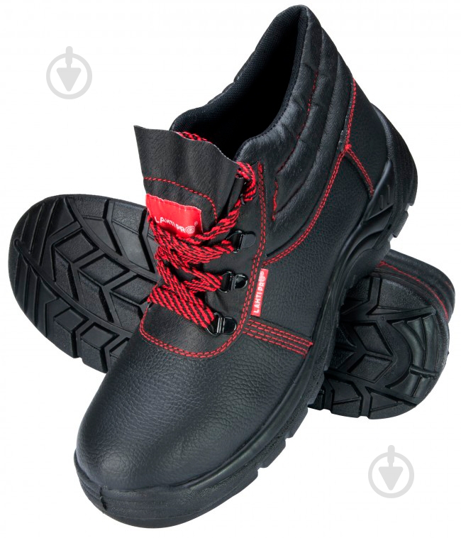 Ботинки рабочие Lahti Pro р.45 L3010145 черный с красным - фото 7