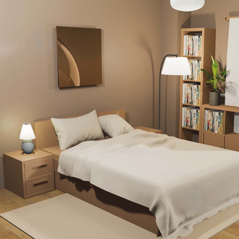 Фарба силікономодифікована акрилова з колоруванням Dufa Silikon Fassaden Mix B3 мат VN 2693 4,5 л - фото 5