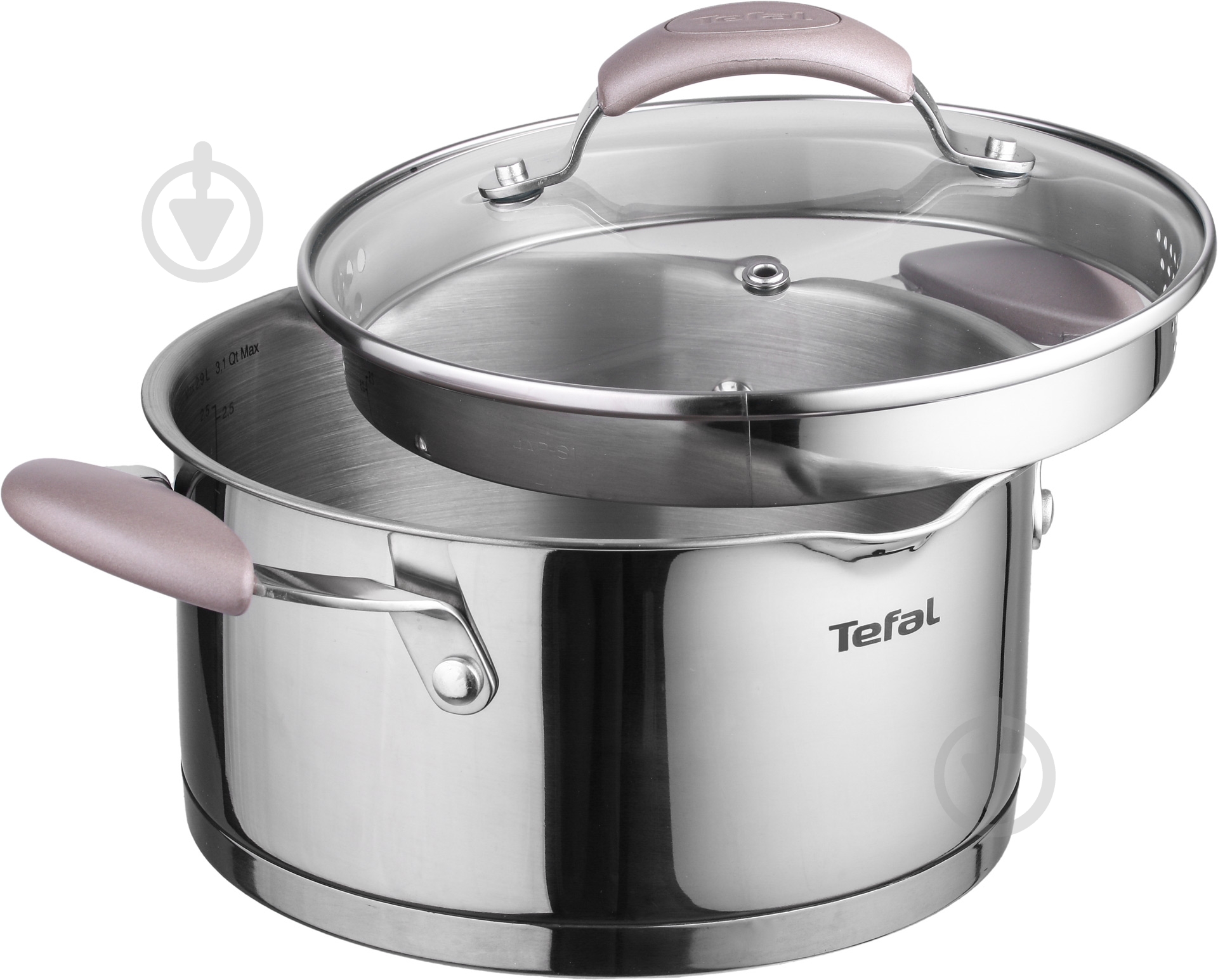 Кастрюля Tefal Inspiration 2,7 л 20 см E8314414 - фото 3