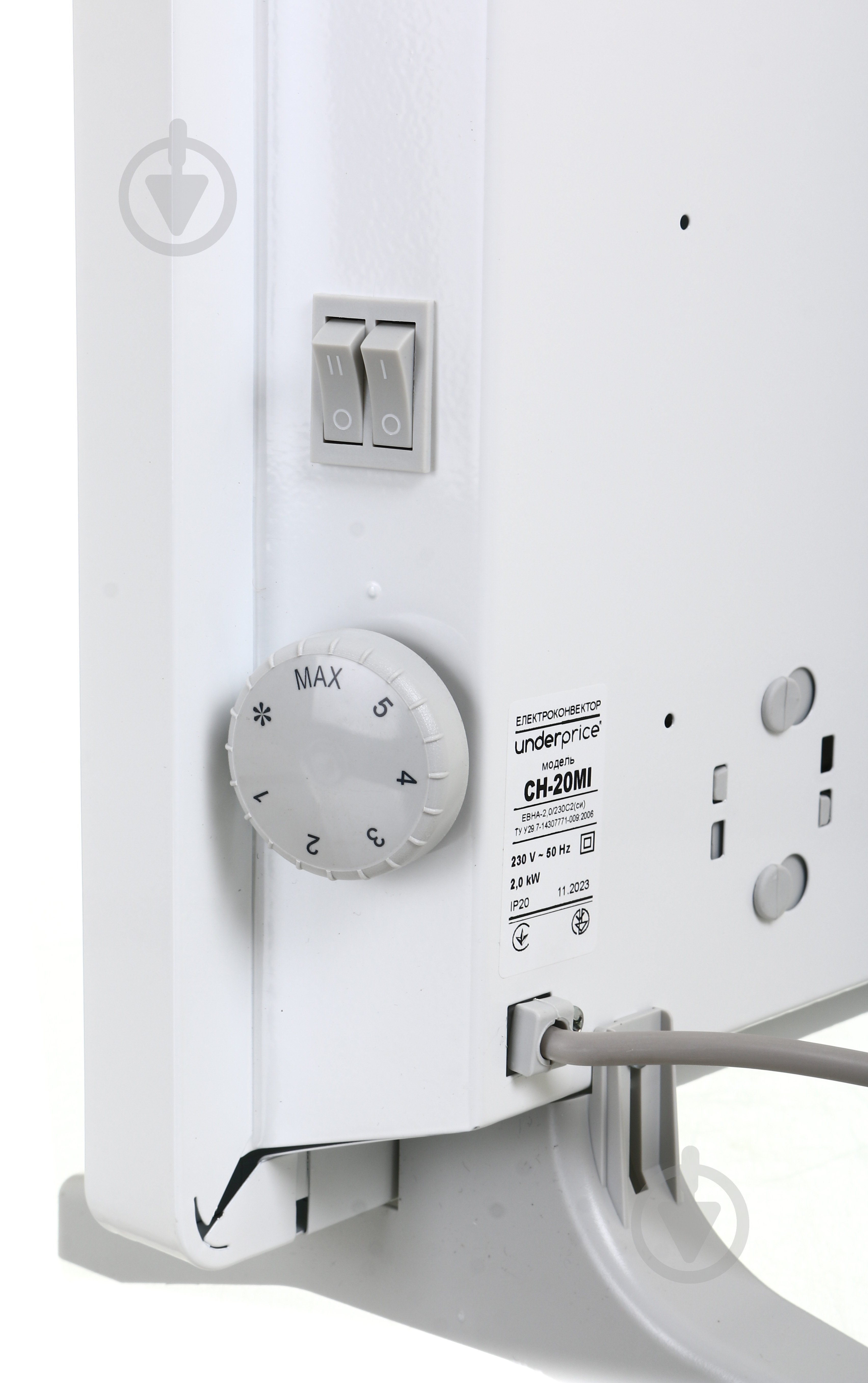 Конвектор электрический UP! (Underprice) CH-20MI - фото 5