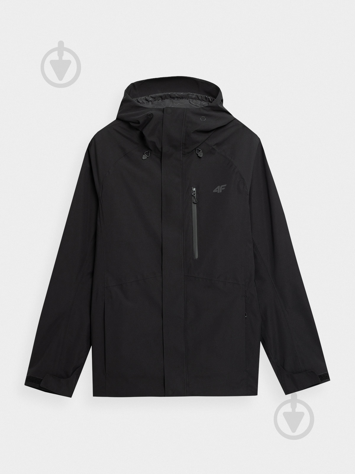 Куртка мужская весенняя 4F TECHNICAL JACKET M064 4FAW22TTJAM064-20S р.XL черная - фото 2