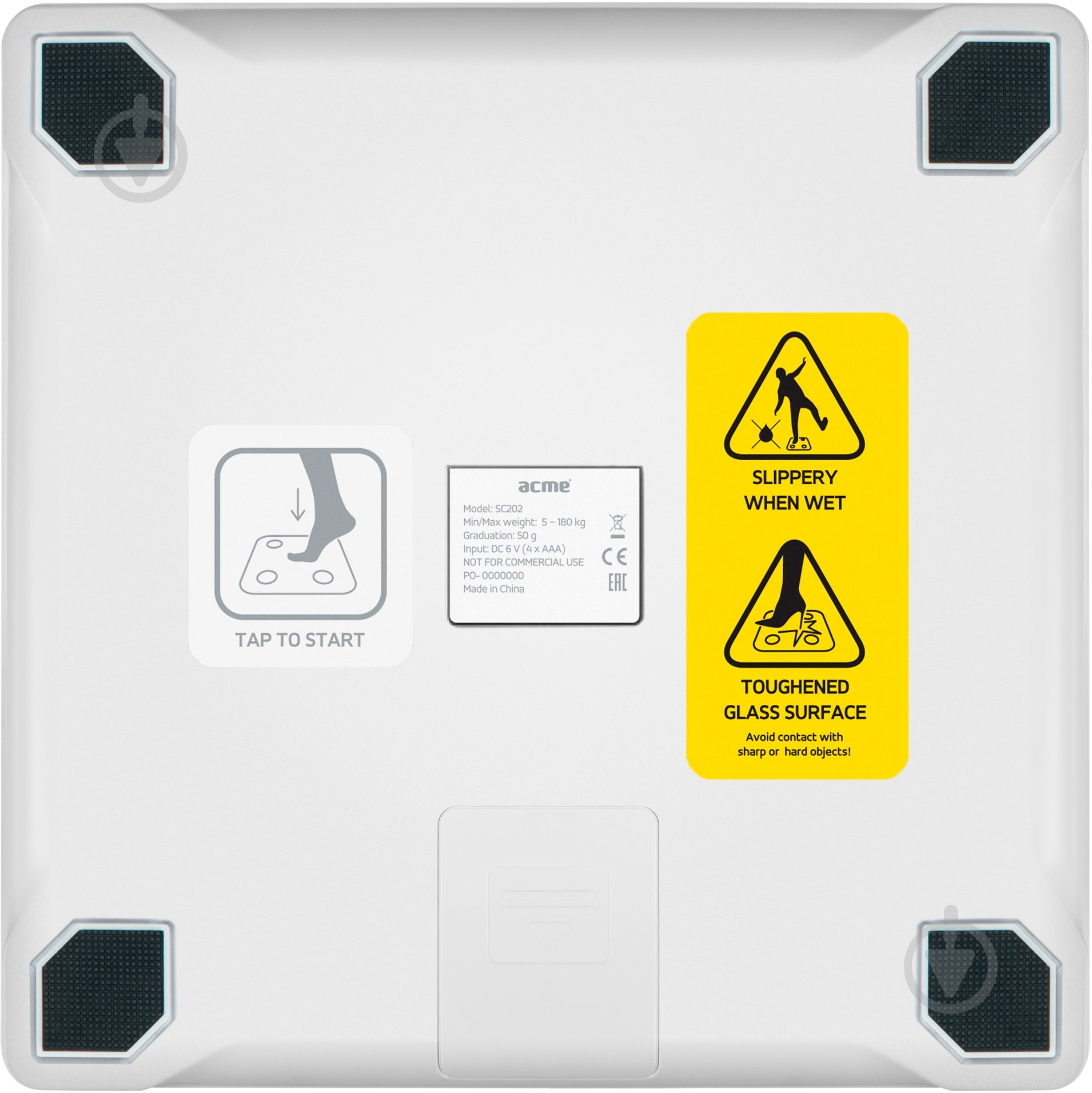 Смарт-весы Acme SC202 Smart Scale White - фото 5