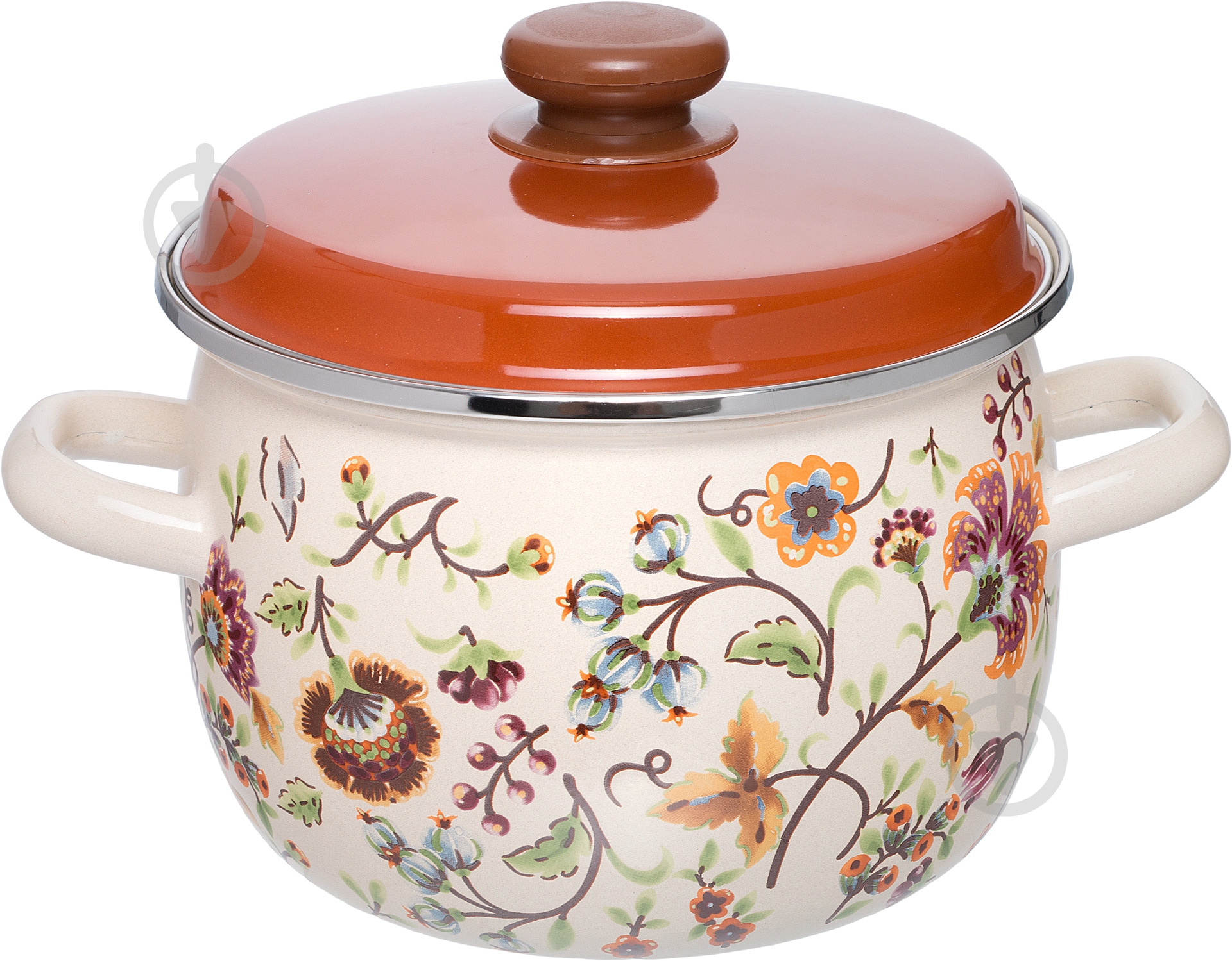 Кастрюля Idilia Майолика 3,5 л - фото 1