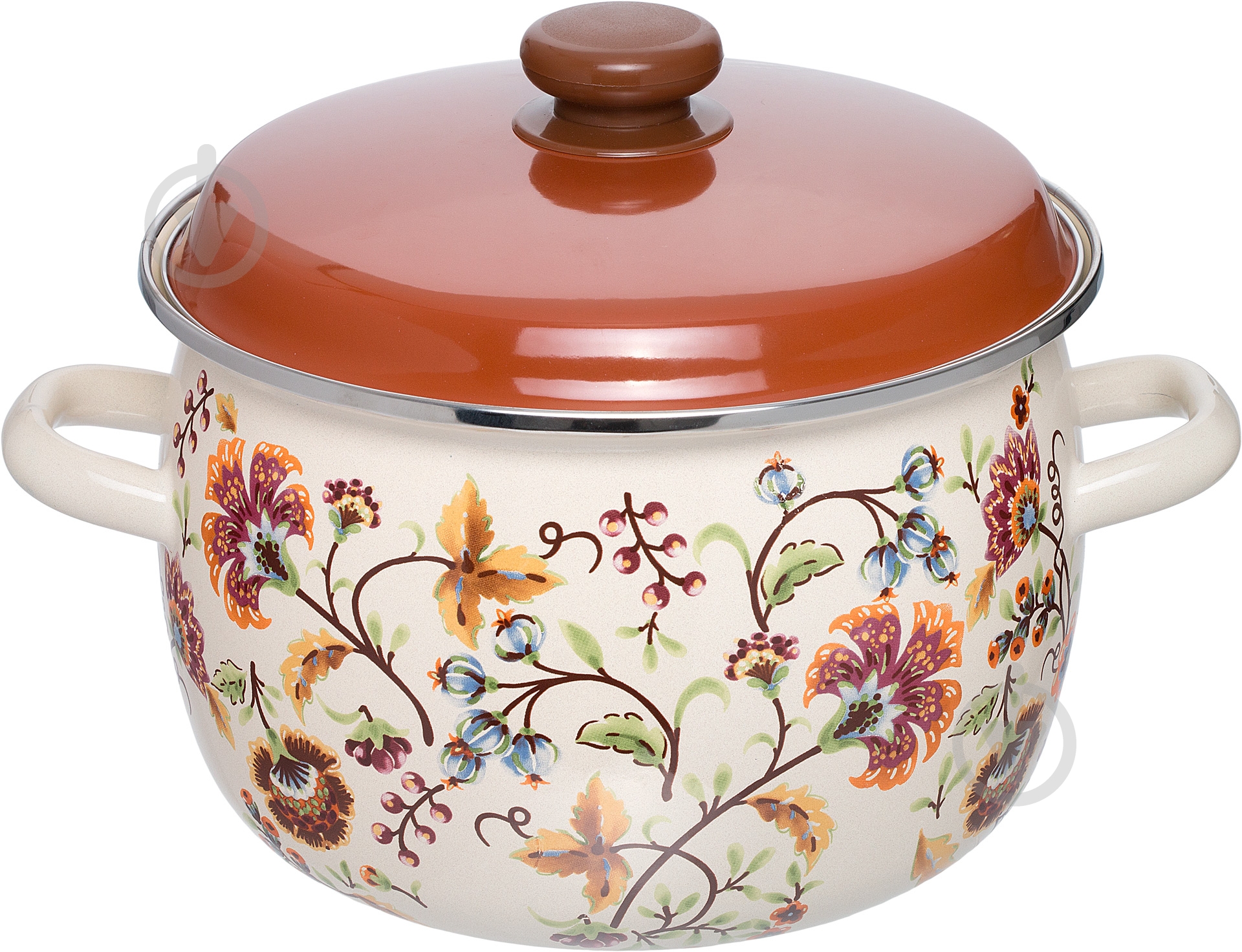 Кастрюля Idilia Майолика 5 л - фото 1