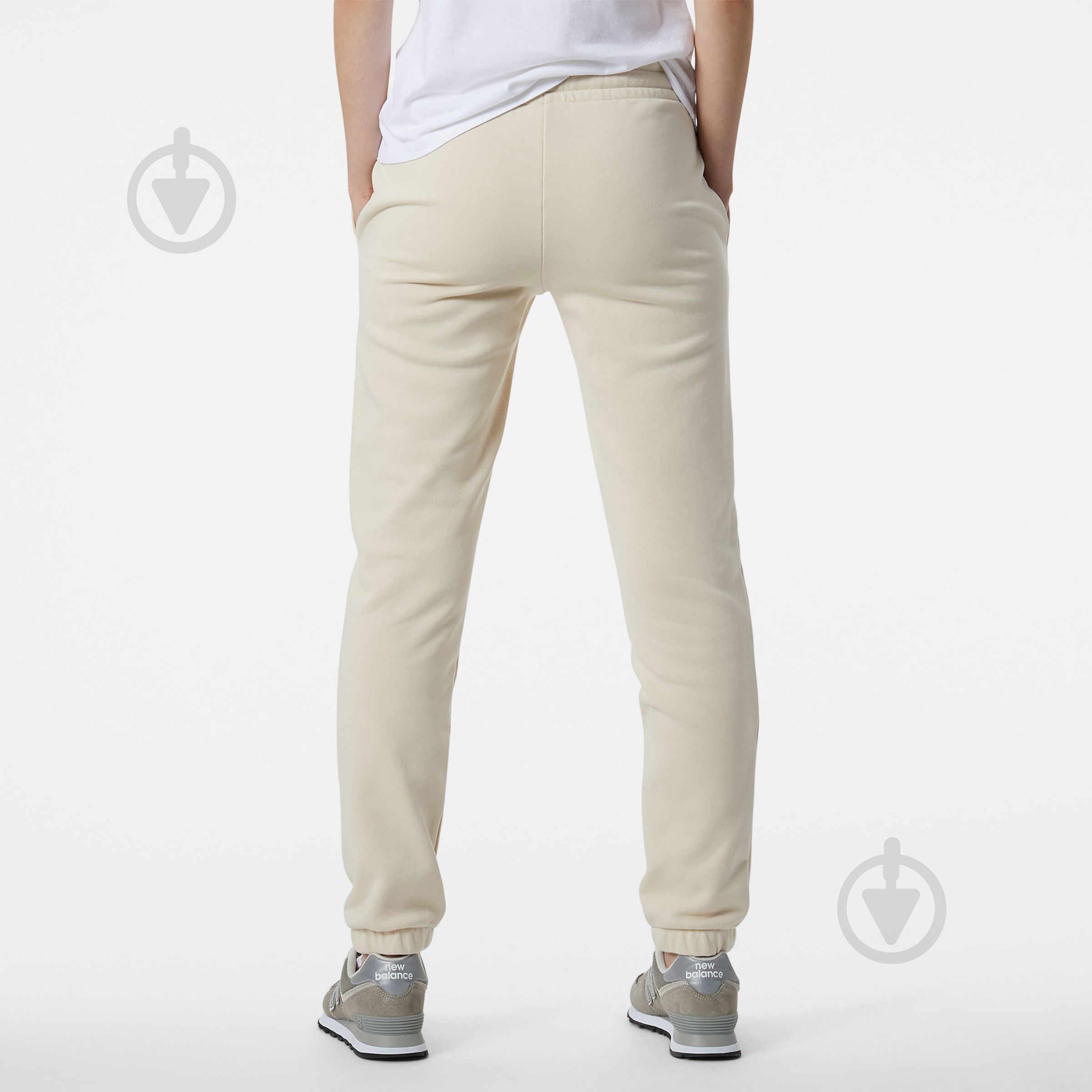 Брюки New Balance ESSENTIALS CELEBRATE WP21508CTU р. XS бежевый - фото 3