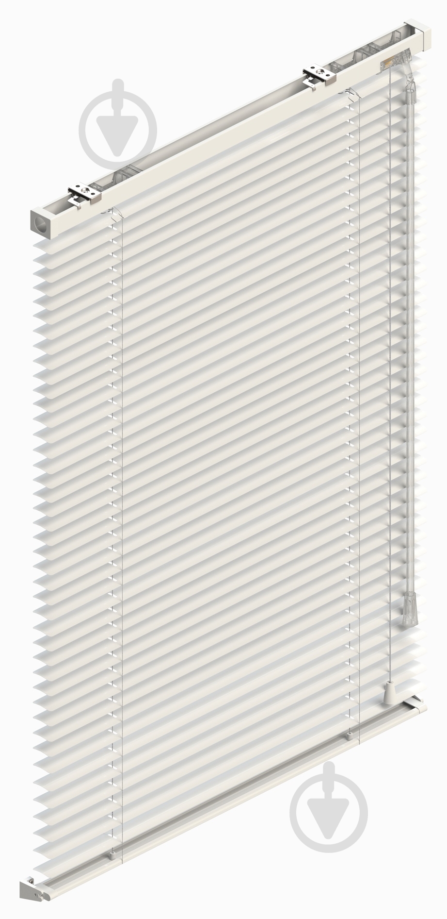 Жалюзі Rollotex алюмінієві з фіксацією двокольорові 35х160 см червоно-білі - фото 10 Жалюзі Rollotex алюмінієві з фіксацією двокольорові 35х160 см червоно-білі - фото 10