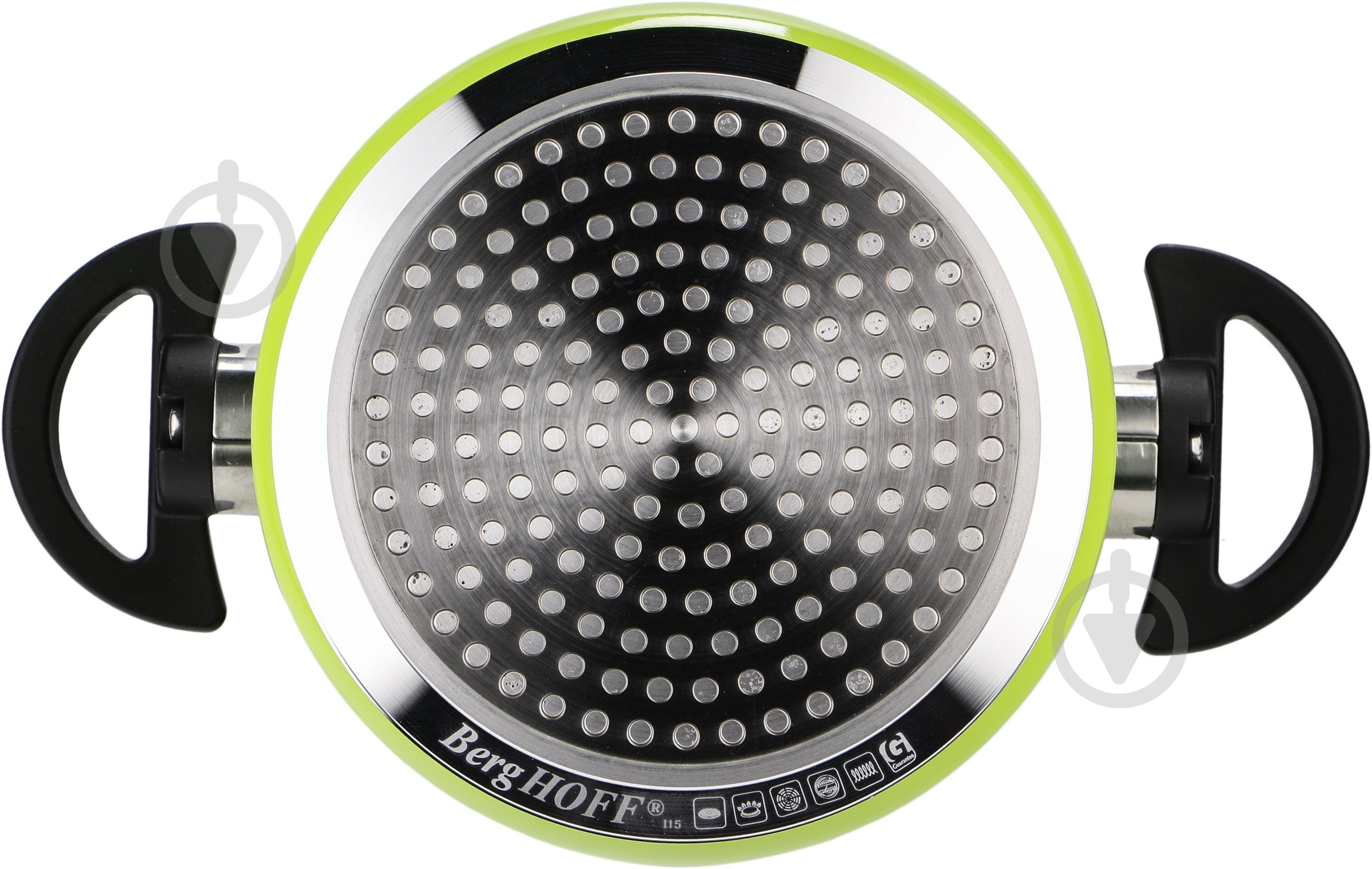 Кастрюля BergHOFF Eclipse 2 л 16 см зеленая - фото 3