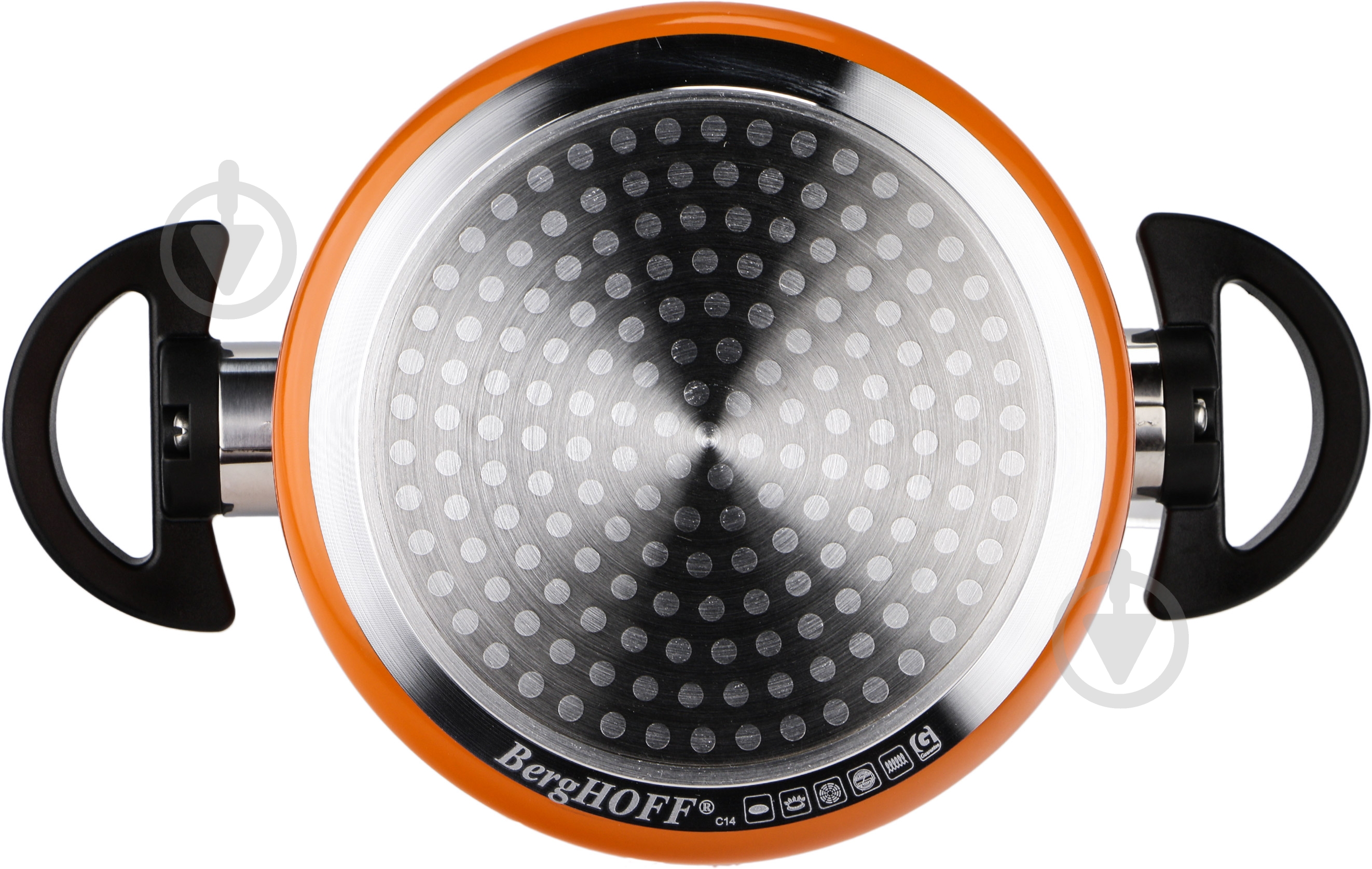 Кастрюля BergHOFF Eclipse 2 л 16 см оранжевая - фото 3