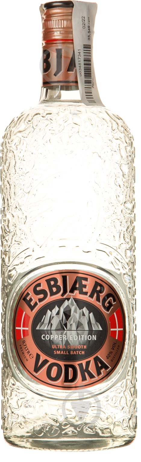 Водка Esbjaerg Copper Edition 40% 0,7 л - фото 1