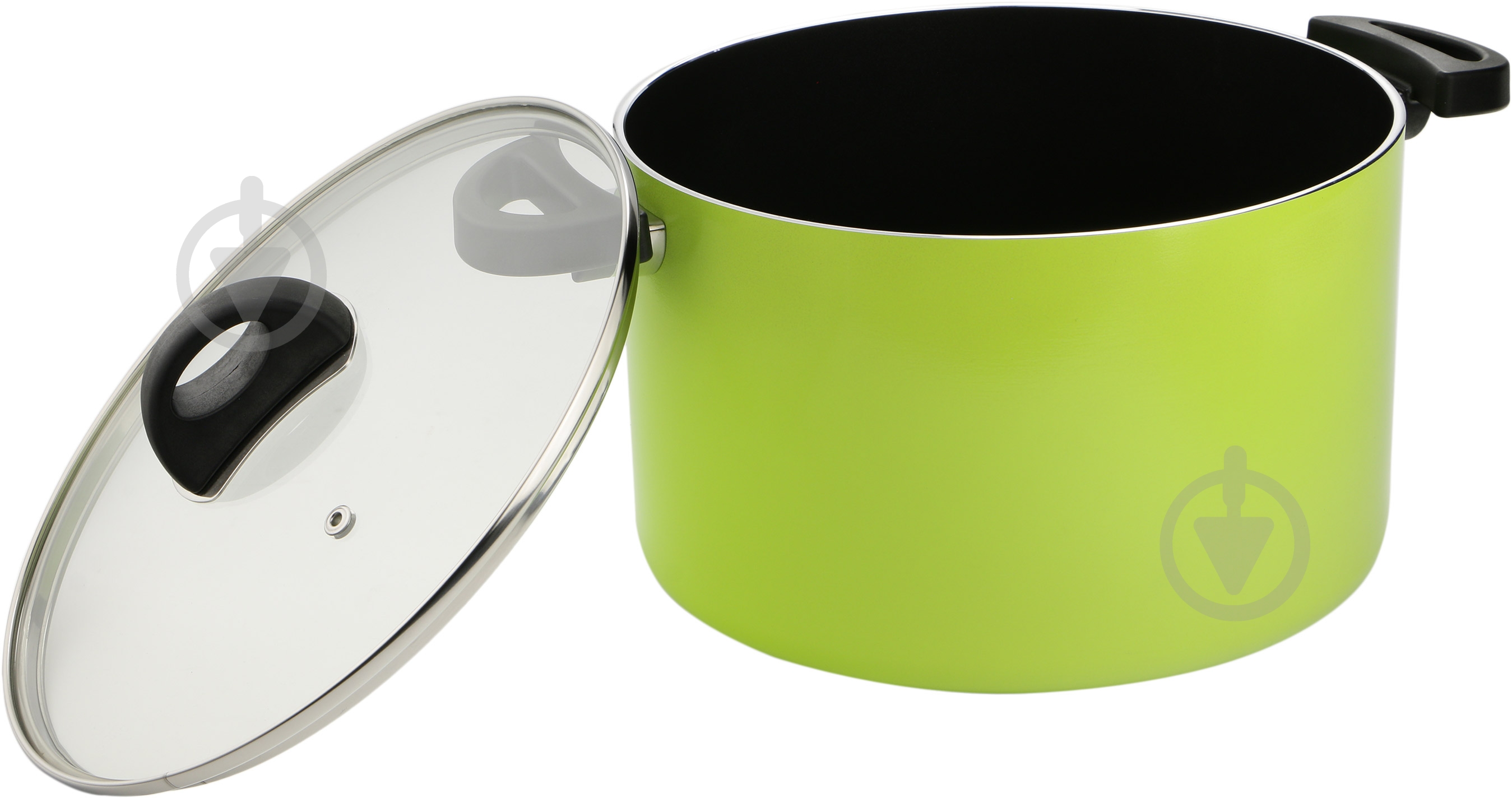 Кастрюля BergHOFF Eclipse 6,6 л 24 см зеленая - фото 2