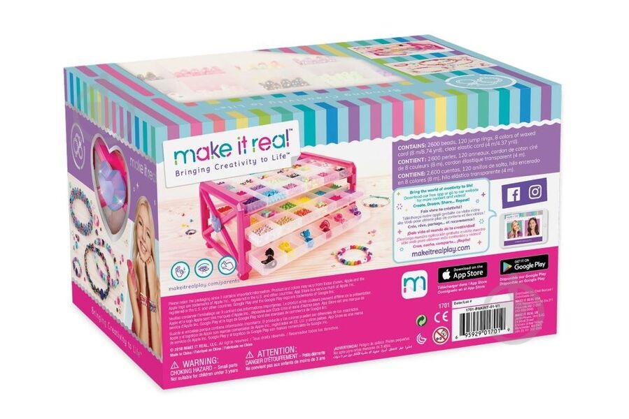 Набор для изготовления браслета Make it Real Своя студия MR1701 - фото 5 Набор для изготовления браслета Make it Real Своя студия MR1701 - фото 5
