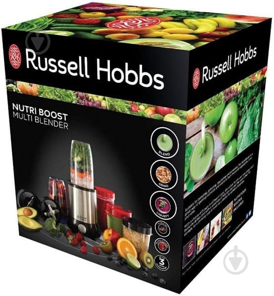 Блендер стаціонарний Russell Hobbs 23180-56 Nutri Boost - фото 5