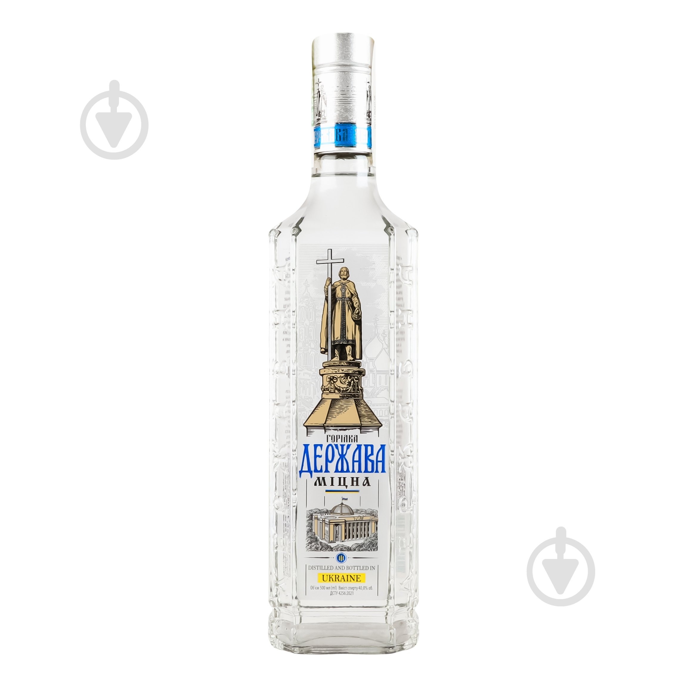Водка ГЕТЬМАН ДЕРЖАВА Крепкая 0,5 л - фото 1