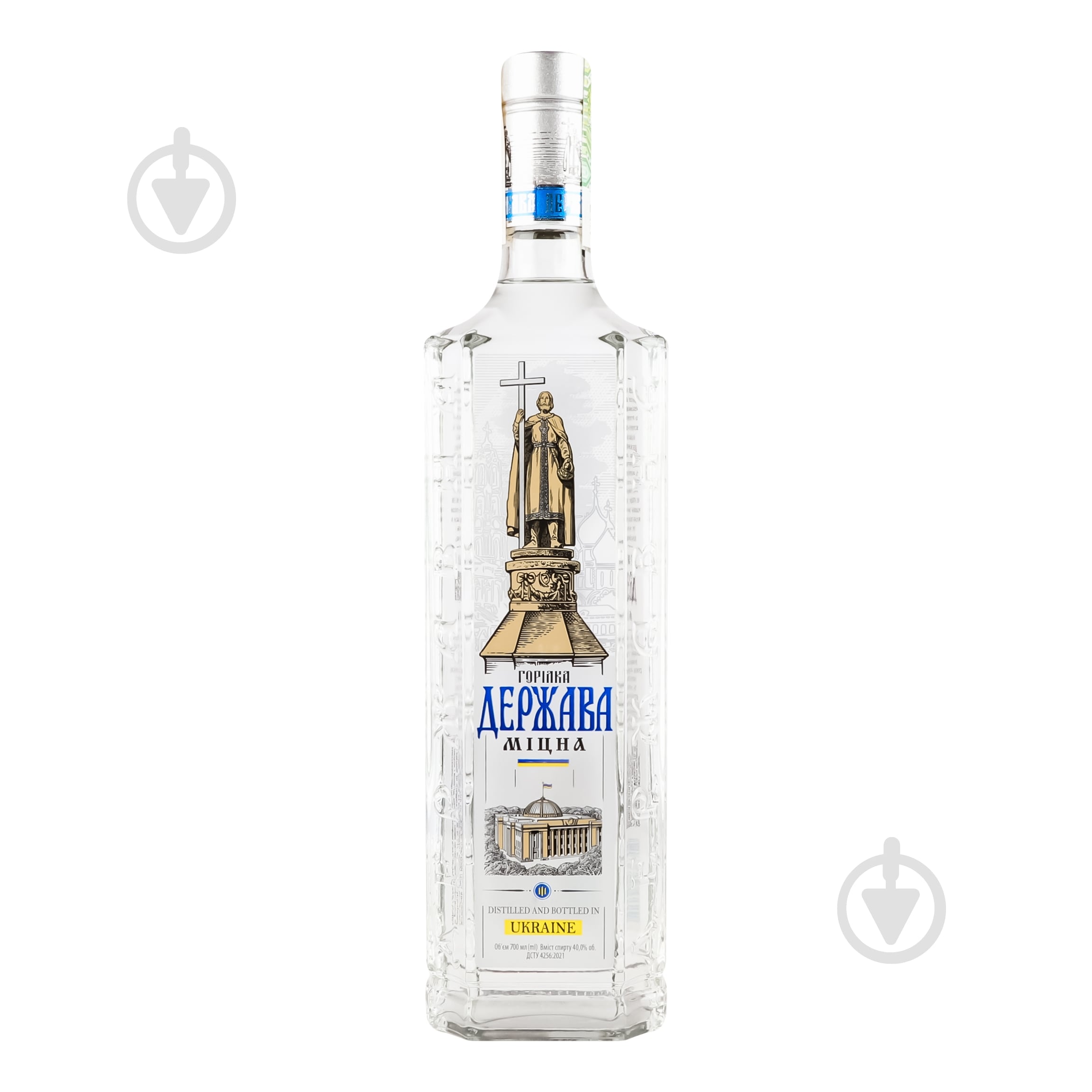 Водка ГЕТЬМАН ДЕРЖАВА Крепкая 0,7 л - фото 1