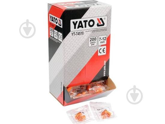 Беруши YATO YT-7451 5 пар - фото 2 Беруши YATO YT-7451 5 пар - фото 2