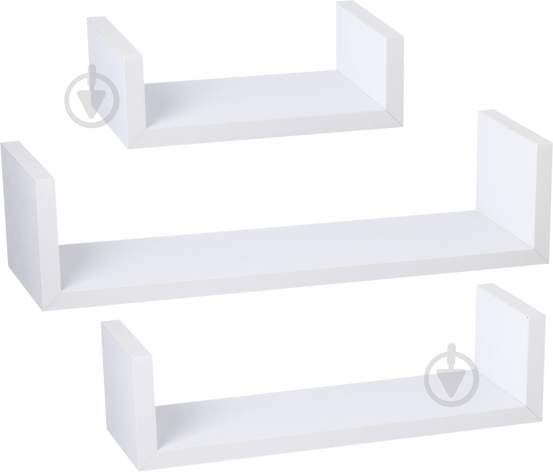 Комплект полок Нанси белый - фото 1 Комплект полок Нанси белый - фото 1