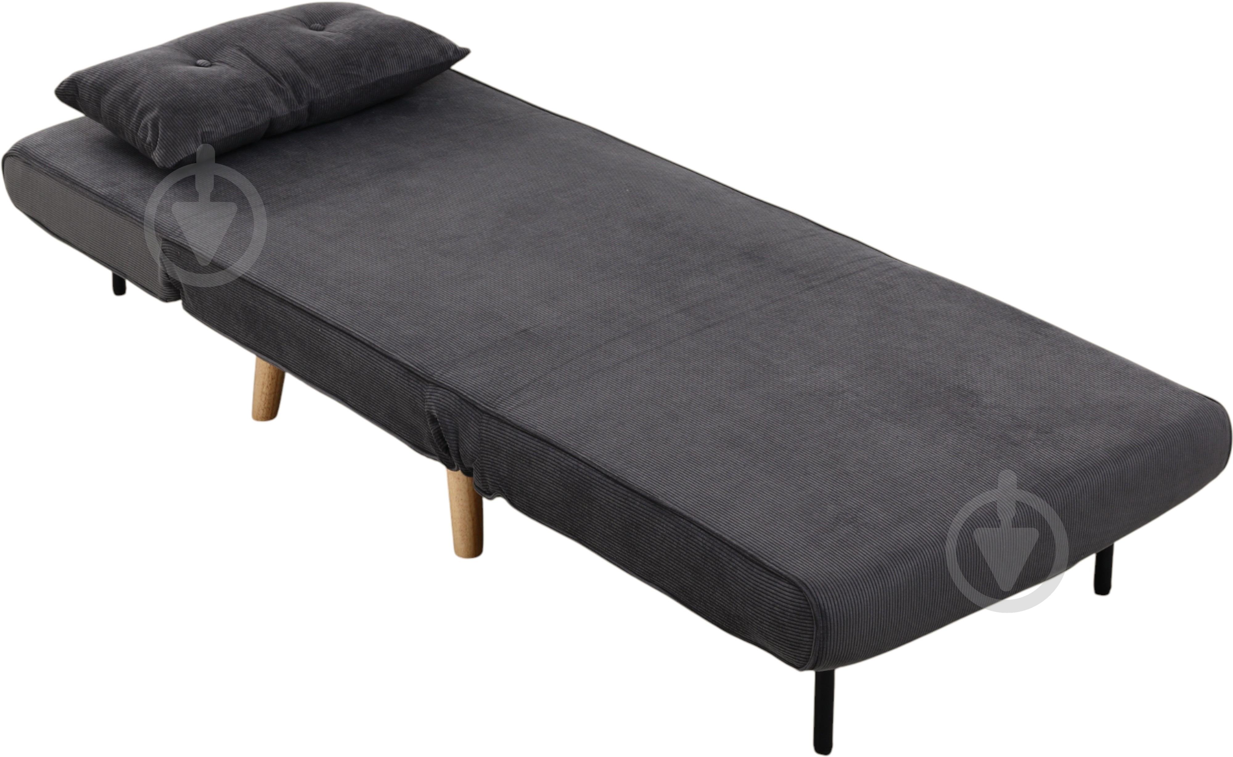 Кресло раскладное Центр Меблів НОТТ 840х810х765 мм графит - фото 4 Кресло раскладное Центр Меблів НОТТ 840х810х765 мм графит - фото 4