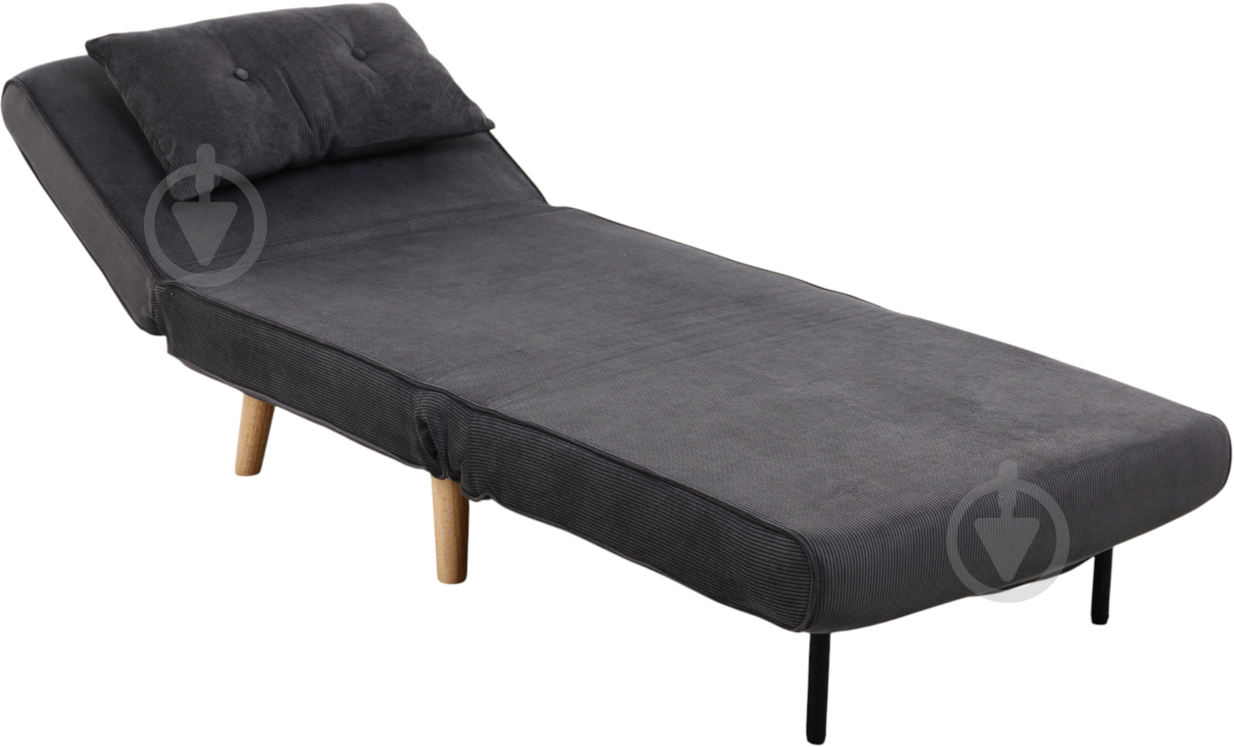 Кресло раскладное Центр Меблів НОТТ 840х810х765 мм графит - фото 3 Кресло раскладное Центр Меблів НОТТ 840х810х765 мм графит - фото 3