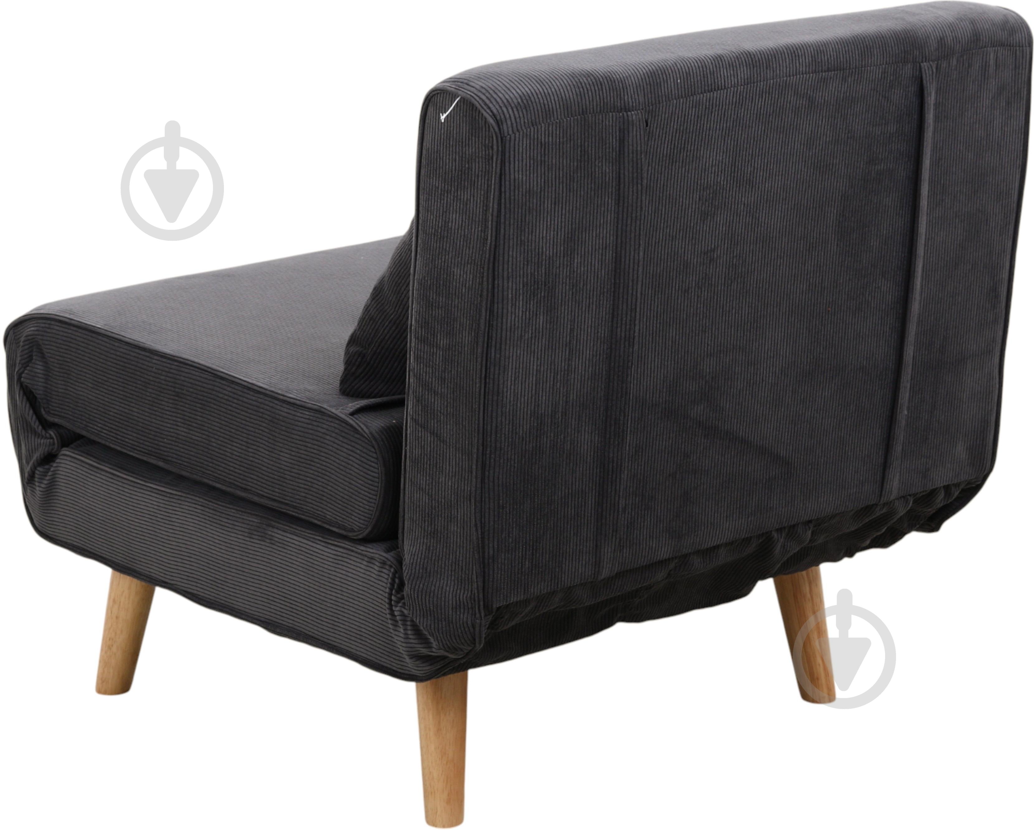 Кресло раскладное Центр Меблів НОТТ 840х810х765 мм графит - фото 5 Кресло раскладное Центр Меблів НОТТ 840х810х765 мм графит - фото 5