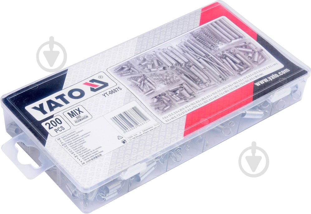 Набор пружинок 200 шт. YATO YT-06875 - фото 2