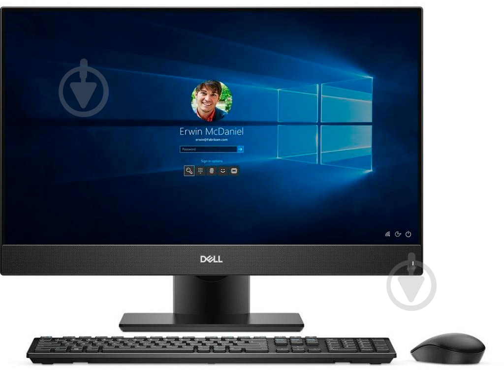 Моноблок Dell Optiplex 7470 23,8" (N006O7470AIO_P) black - фото 3