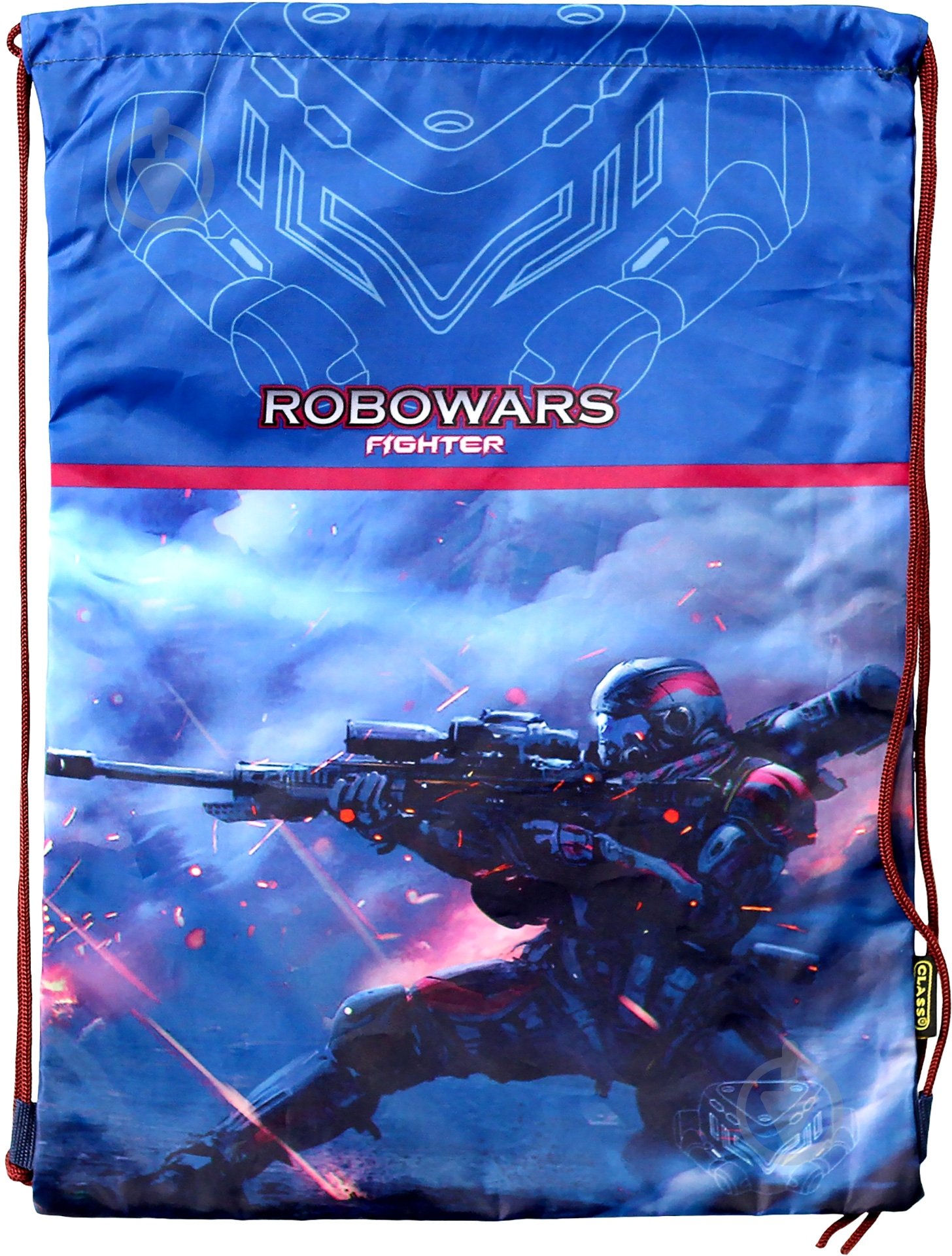 Сумка для обуви 210D PL 9843 Robowars 46x33см CLASS - фото 1