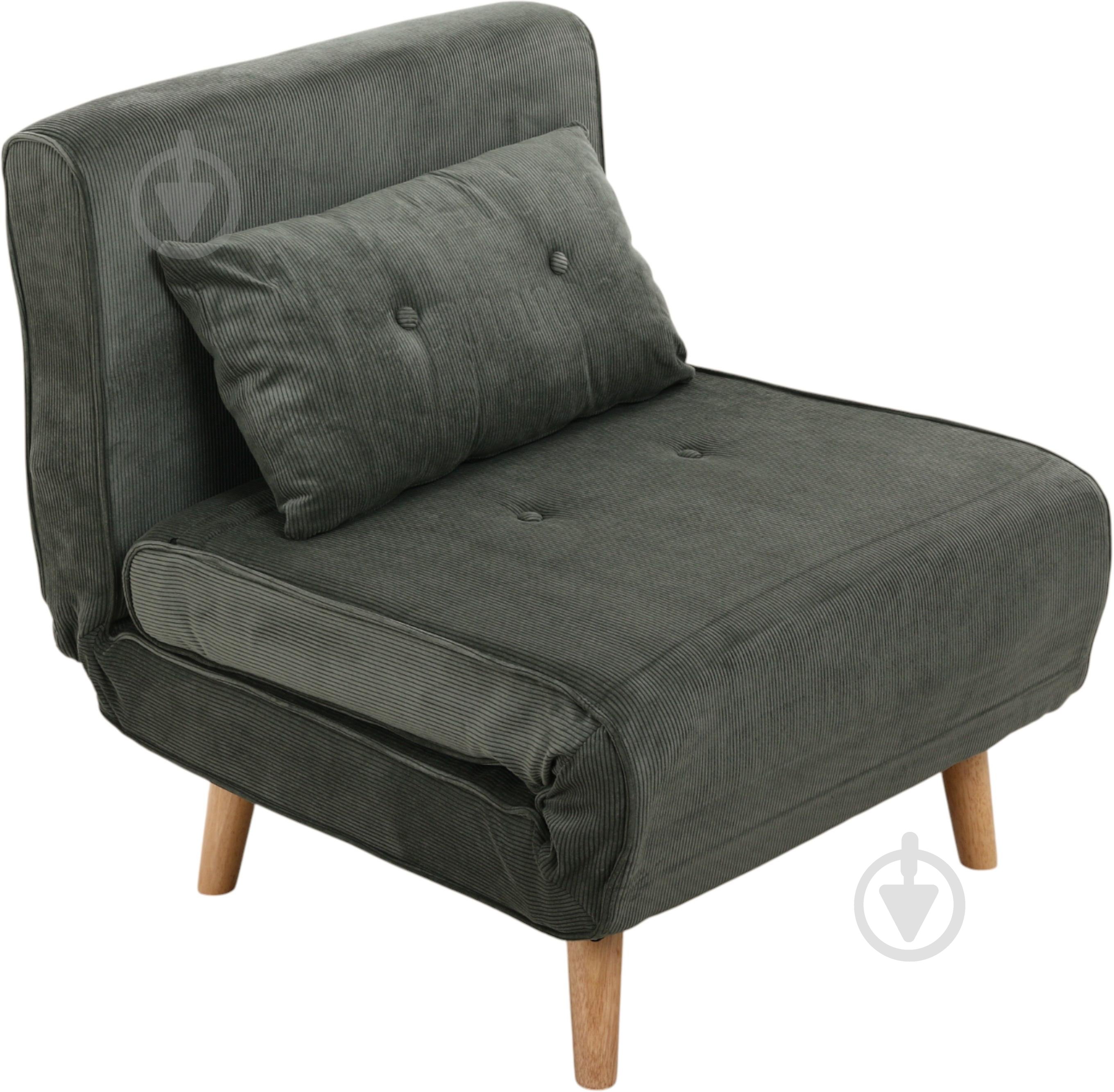 Кресло раскладное Центр Меблів НОТТ 840х810х765 мм зеленый - фото 1 Кресло раскладное Центр Меблів НОТТ 840х810х765 мм зеленый - фото 1