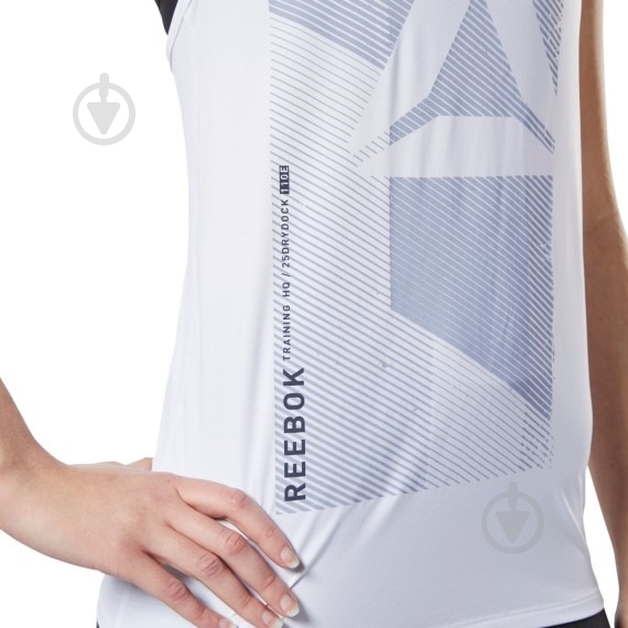 Майка Reebok EC1178 р.M белый - фото 3