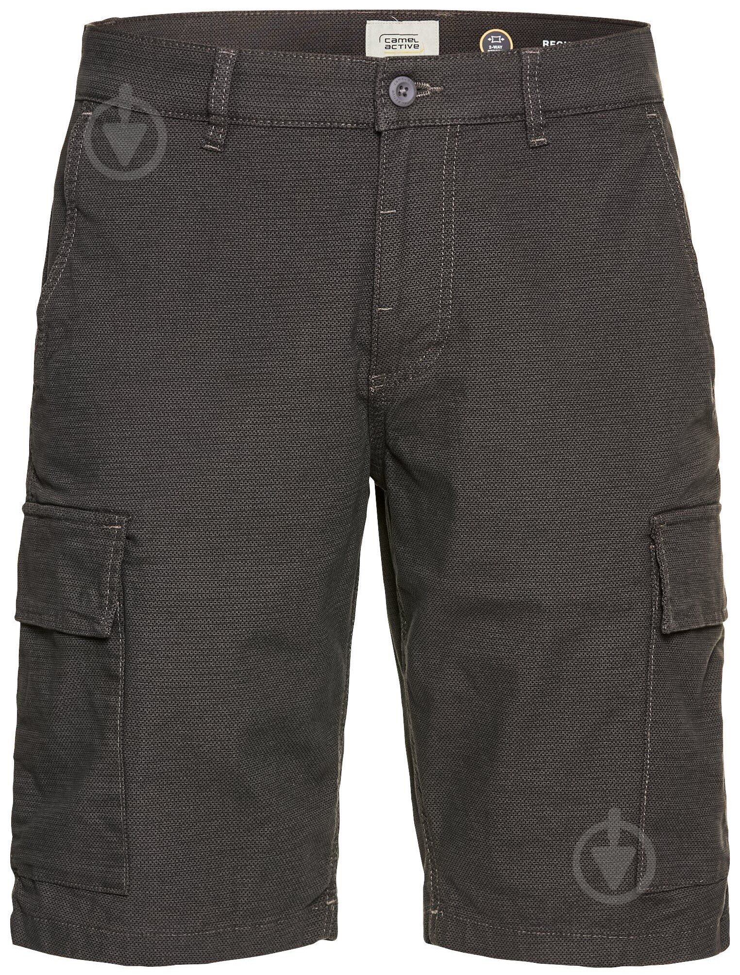 Шорти Camel Active Shorts Cargo 496R01-5F81-08 р. 36 сірий - фото 1 Шорти Camel Active Shorts Cargo 496R01-5F81-08 р. 36 сірий - фото 1