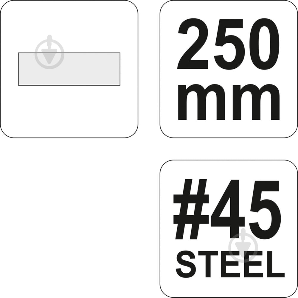 Рашпиль YATO по дереву YT-6219 - фото 3