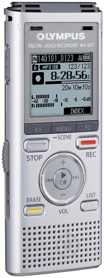 Диктофон OLYMPUS WS-831 - фото 2 Диктофон OLYMPUS WS-831 - фото 2