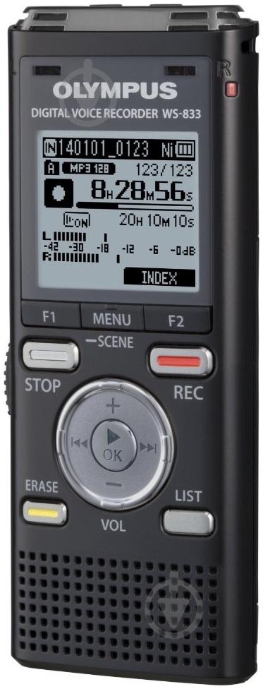 Диктофон OLYMPUS WS-833 - фото 3 Диктофон OLYMPUS WS-833 - фото 3