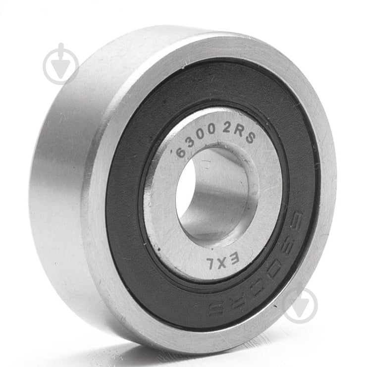 Підшипник EXL радіальний кульковий 6300 2RS (ДСТУ 180300) - фото 1