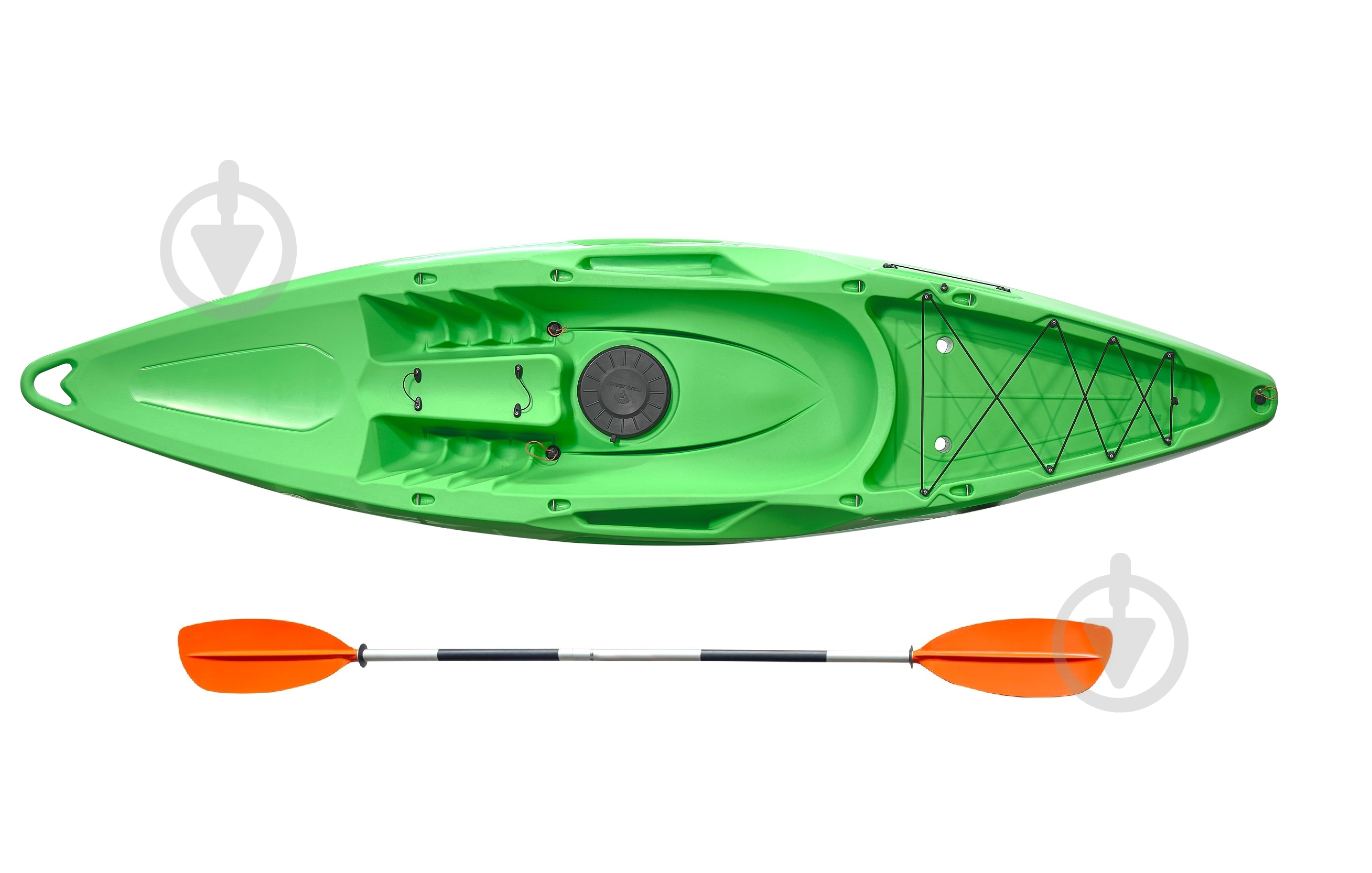 Каяк Riverday (ex Kolibri) OnWave-300 одноместный. з веслом, салатовий - фото 1
